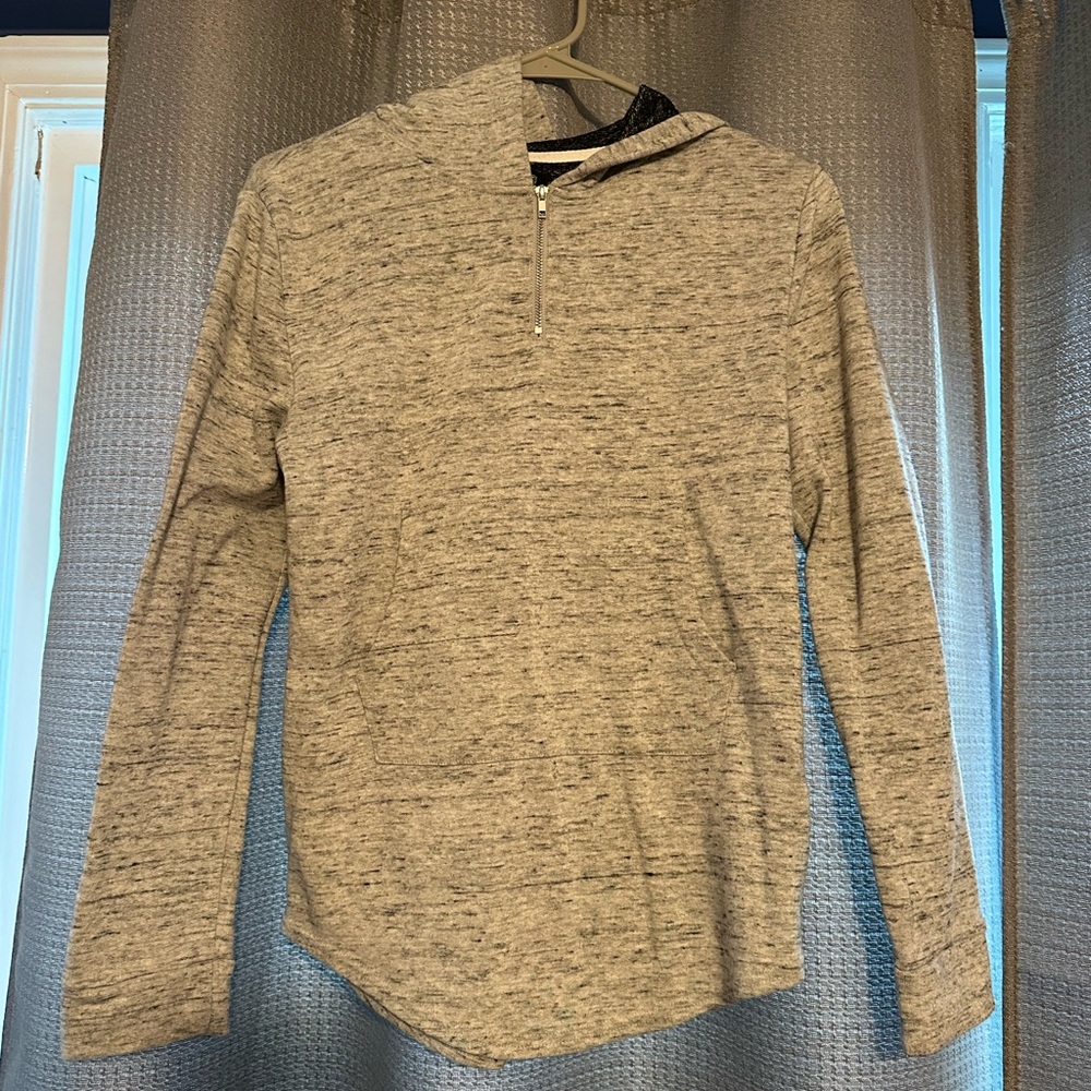 Quarter zip up hoodie